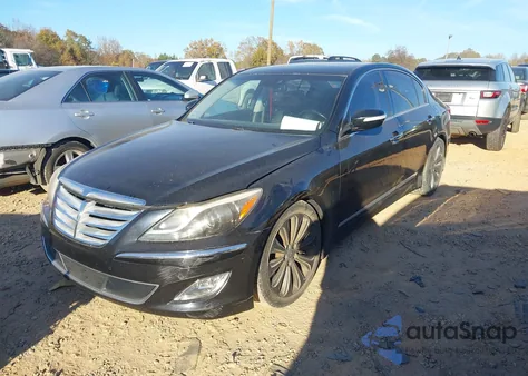 2012 Hyundai Genesis 5.0 R-Spec из США, поврежденный, VIN KMHGC4DH2CU200416